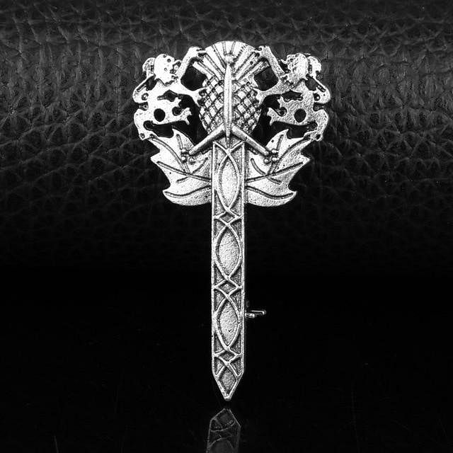 Vintage Brooches Pins Scottish Thistle Kilt Brooch or Cloak Pin - #Kilts Boutique#