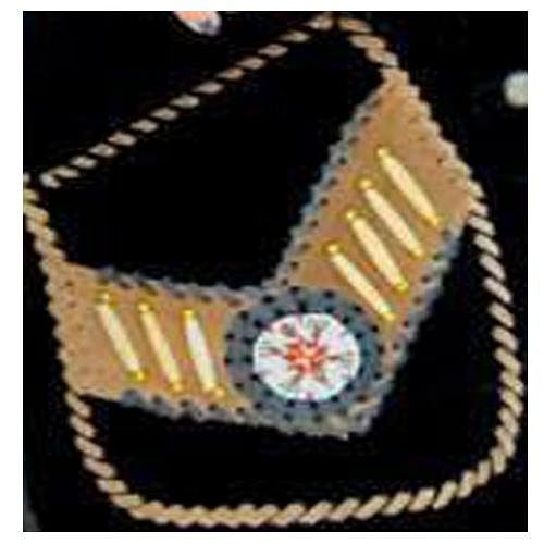 Women Two Tone Western Fringed Queen Coat - Hand Beading, Lacing and Long Fringe - #Kilts Boutique#