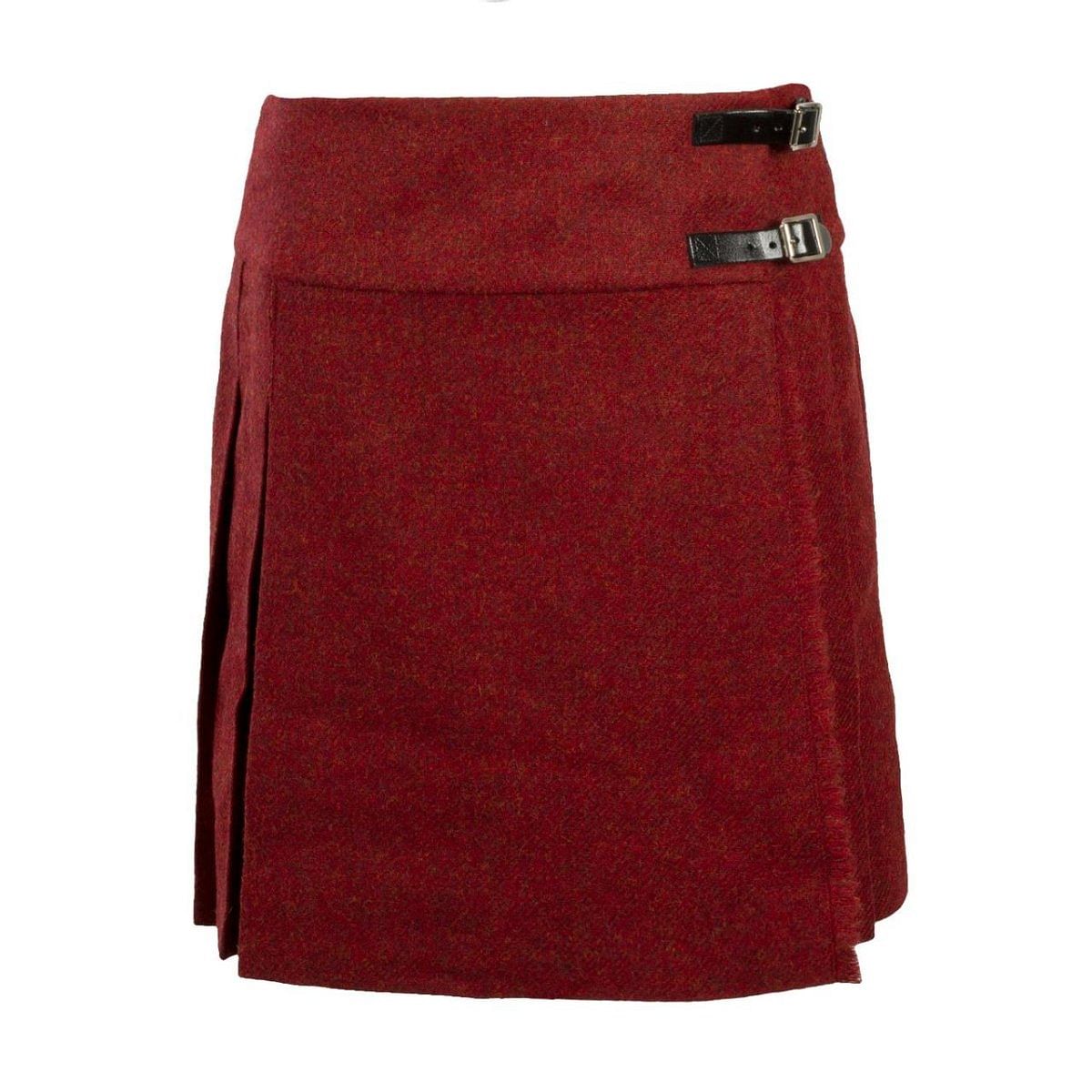 Wool Ladies Knee Length Pleated Kilt Skirt - #Kilts Boutique#