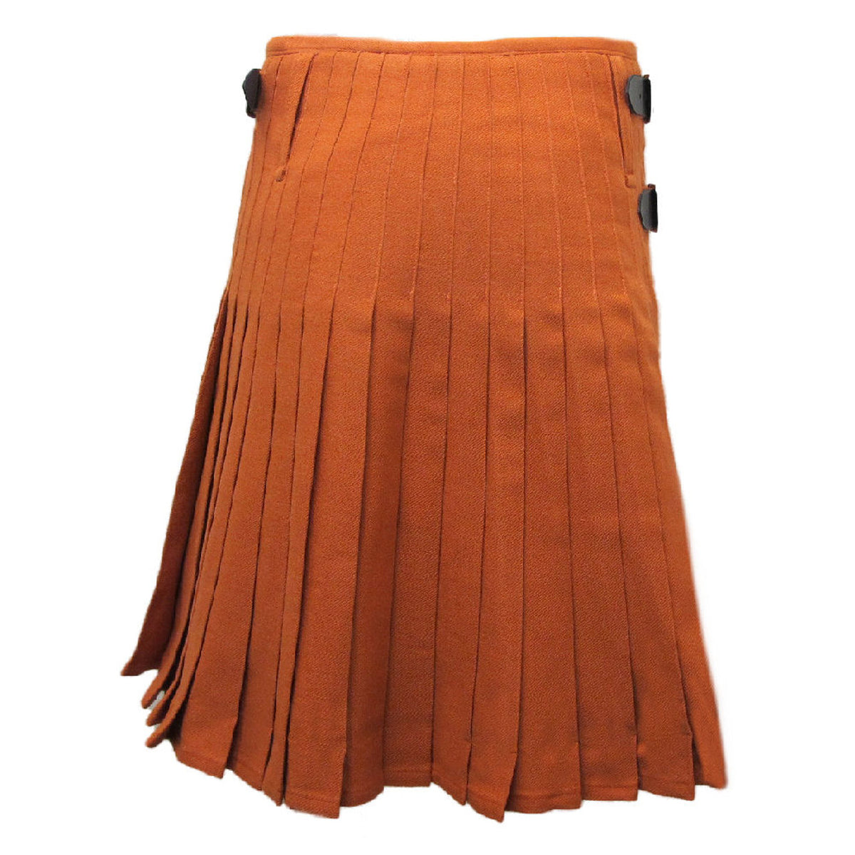 Men's Scottish Highland Dress Saffron Full Deluxe 8 yard  Kilt Outfit 16oz
