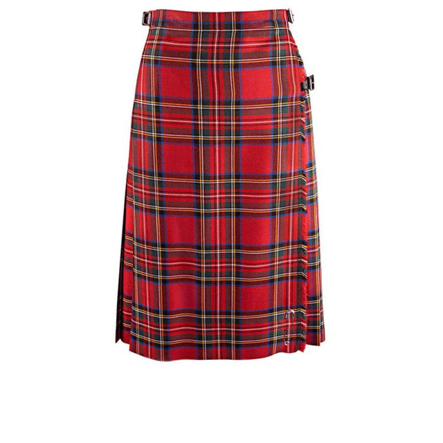 Ladies Tartan Kilted  Mid-calf 27" Length Pleat Skirt Kilt